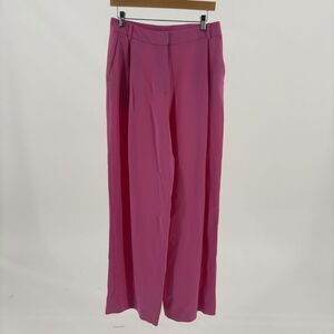 Oscar de la Renta Georgette Pants in Pink